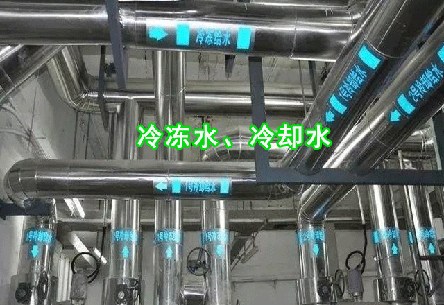 冷凍水（熱水）、冷卻水